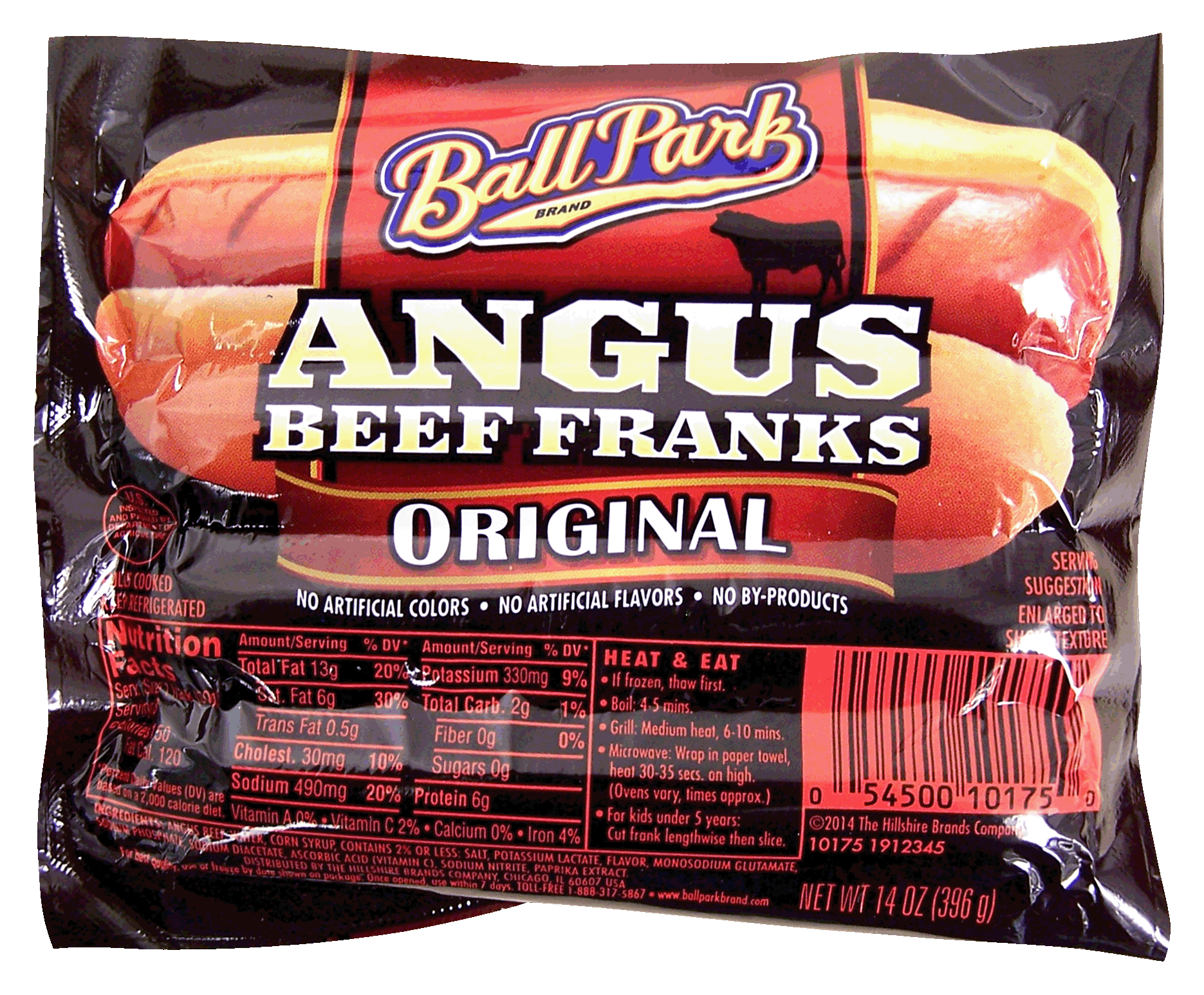 Ball Park  angus beef franks, 8 ct Full-Size Picture